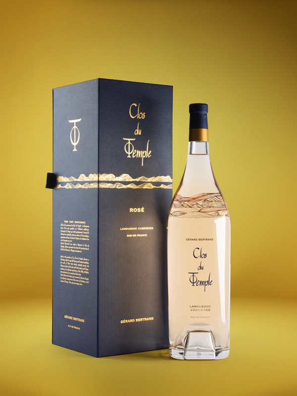 Clos du Temple 75cl met zijn geschenkverpakking - Gérard Bertrand 