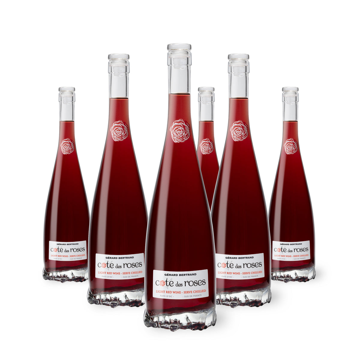 Cote des Roses rood lichte rode wijn 2024 6 flessen 75cl - Gérard Bertrand