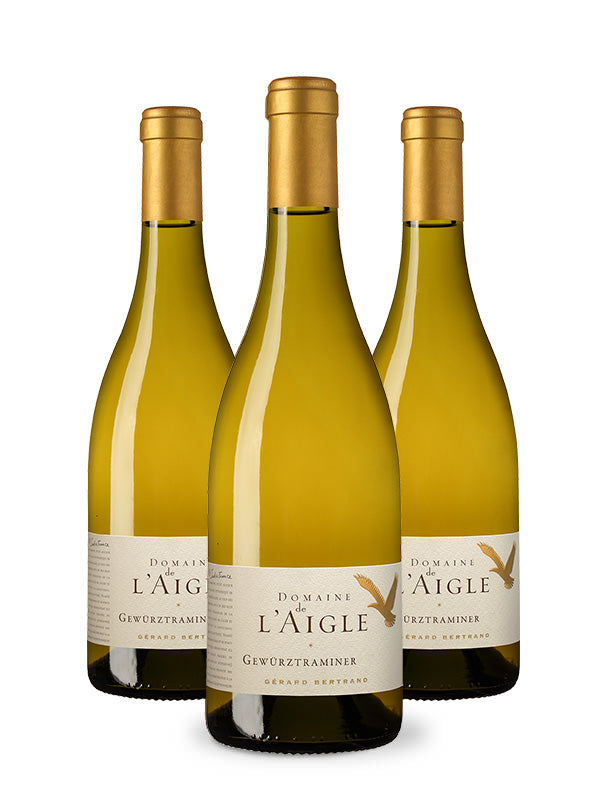 Domaine de l'Aigle Gewürztraminer 2022 lot 3 flessen 75cl - Gérard Bertrand 