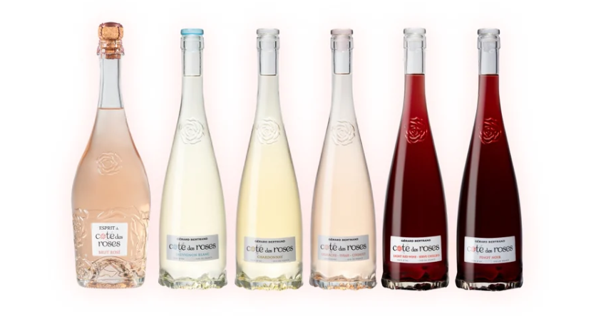 Esprit de Cote des Roses Brut rosé mousserende wijn Lot 6 flessen 75cl - Gérard Bertrand 