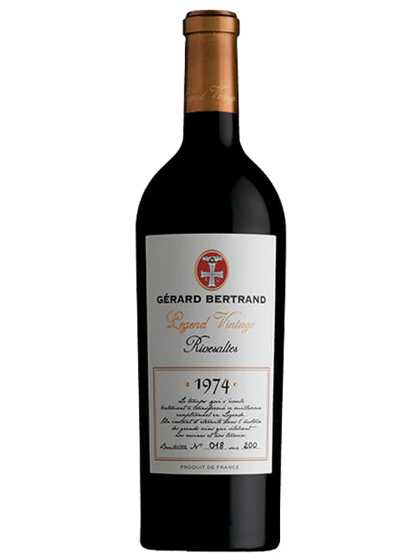 Legend Vintage Vins Doux Naturels 1982 Maury 75cl - Gérard Bertrand 