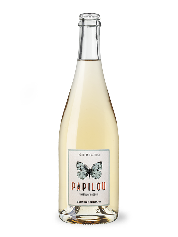 Papilou 2023 75cl biologische natuurlijk mousserende witte wijn - Gérard Bertrand 
