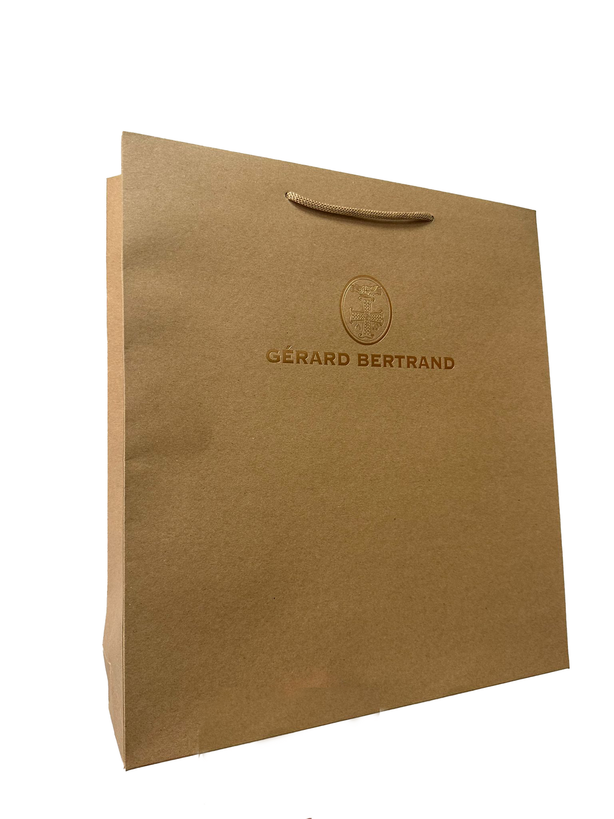 Kraftpapieren cadeautas - Gérard Bertrand 