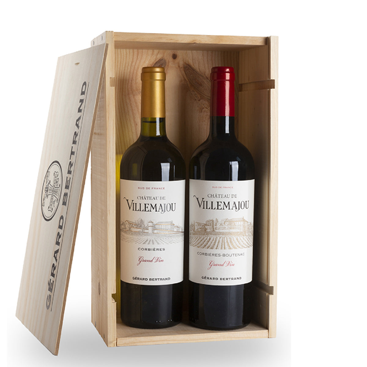 Geschenkdoos château de villemajou Grand Vin - Gérard Bertrand 