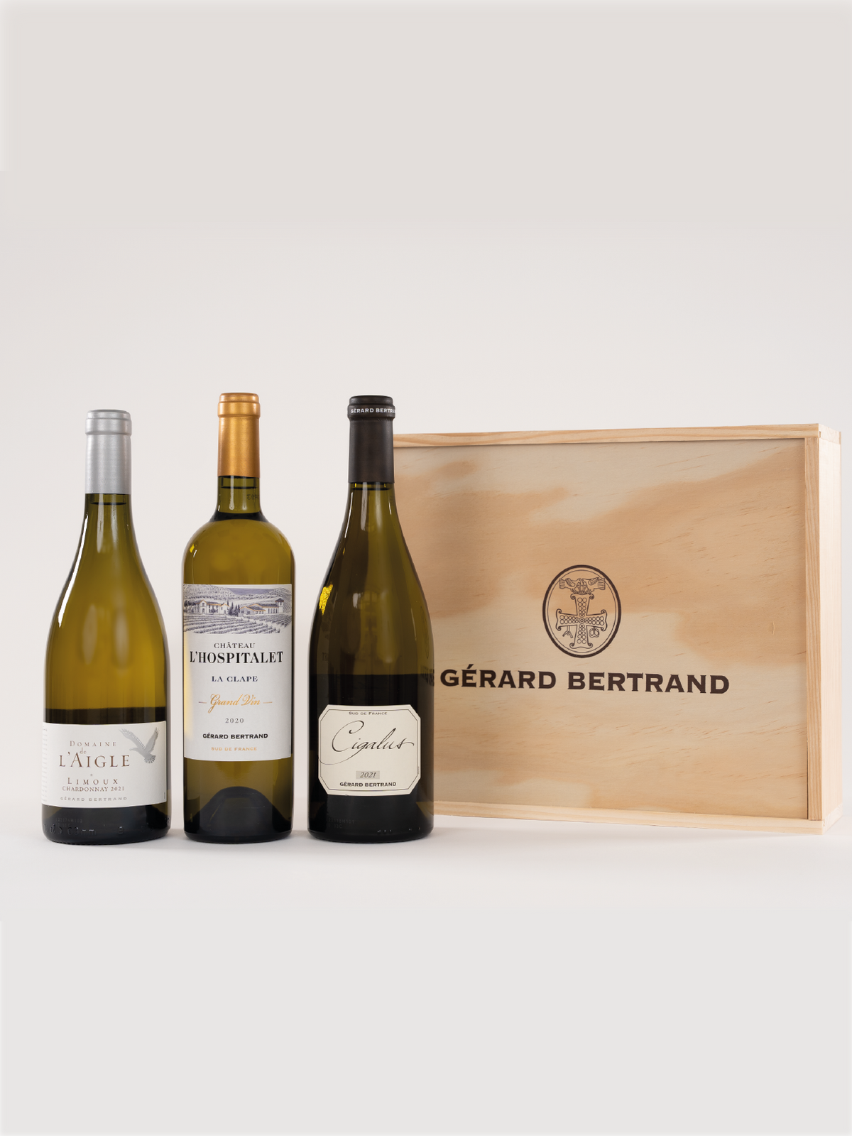 Geschenkdoos grote witte wijnen - Gérard Bertrand 