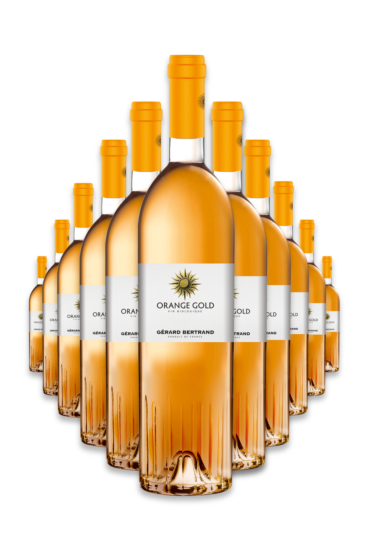 Orange Gold biologische oranje wijn 2022 12x75cl - Gérard Bertrand 