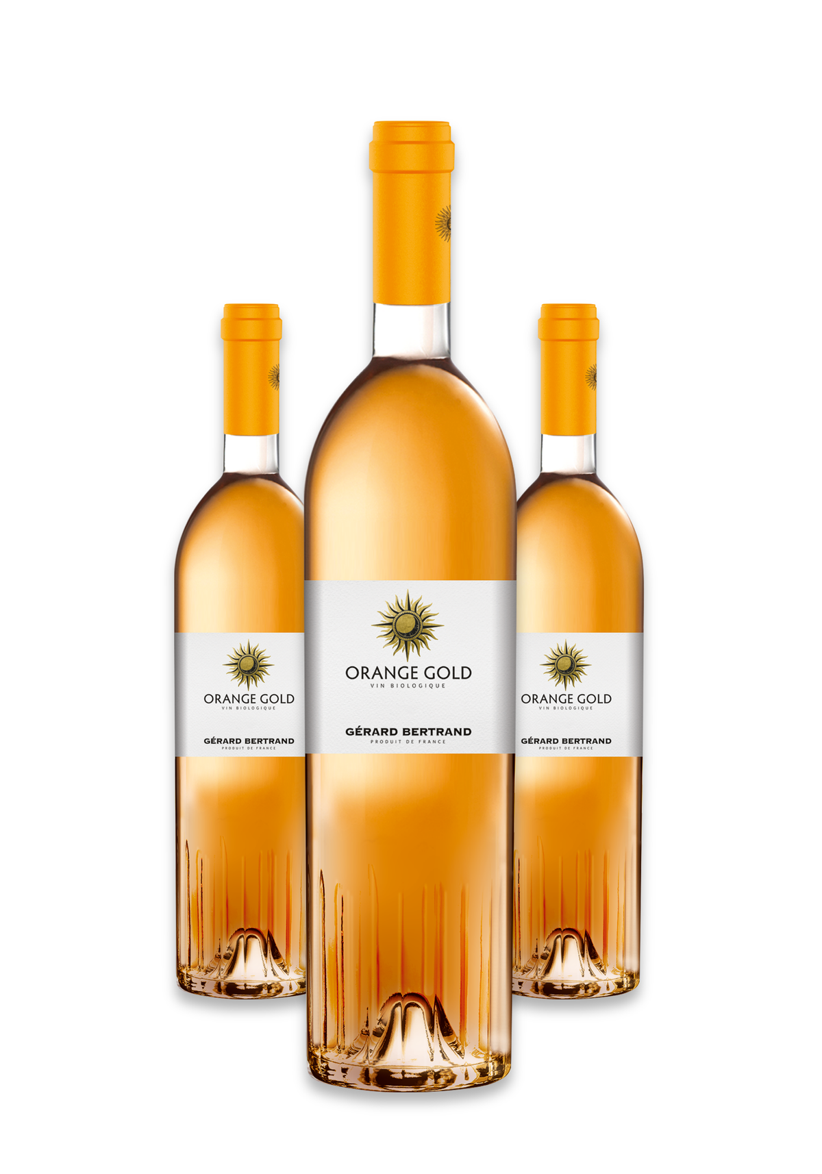Orange Gold biologische oranje wijn 2022 3x75cl - Gérard Bertrand 