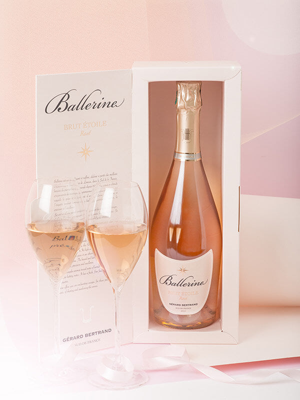 Ballerine Brut Etoile Rosé 6x75cl - Gérard Bertrand 