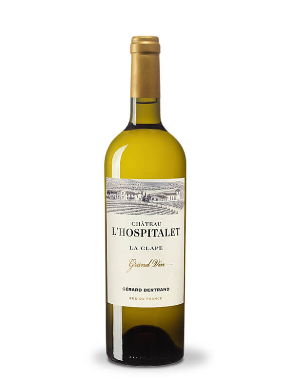 Château L'Hospitalet Grand Vin Witte 2023 75cl witte wijn La Clape - Gérard Bertrand 