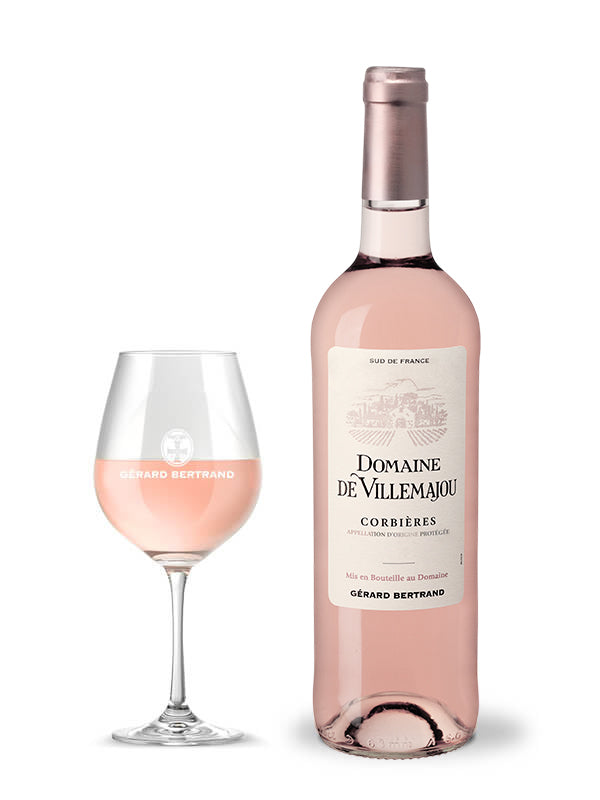domaine de villemajou rosé 2019 corbières wijn biologische wijn biodynamie
