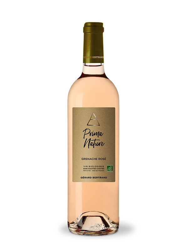 Prima Nature Grenache rosé 2020 Gérard Bertrand biologische wijn vegan zonder sulfieten