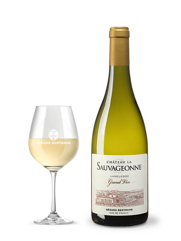 chateau la sauvageonne Grand Vin witte wijn uit de Languedoc 2019 biologische wijn biodynamie 92 wine spectator